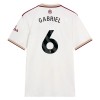 Original Fußballtrikot Arsenal Gabriel 6 Ausweichtrikot 2025-26 Für Herren